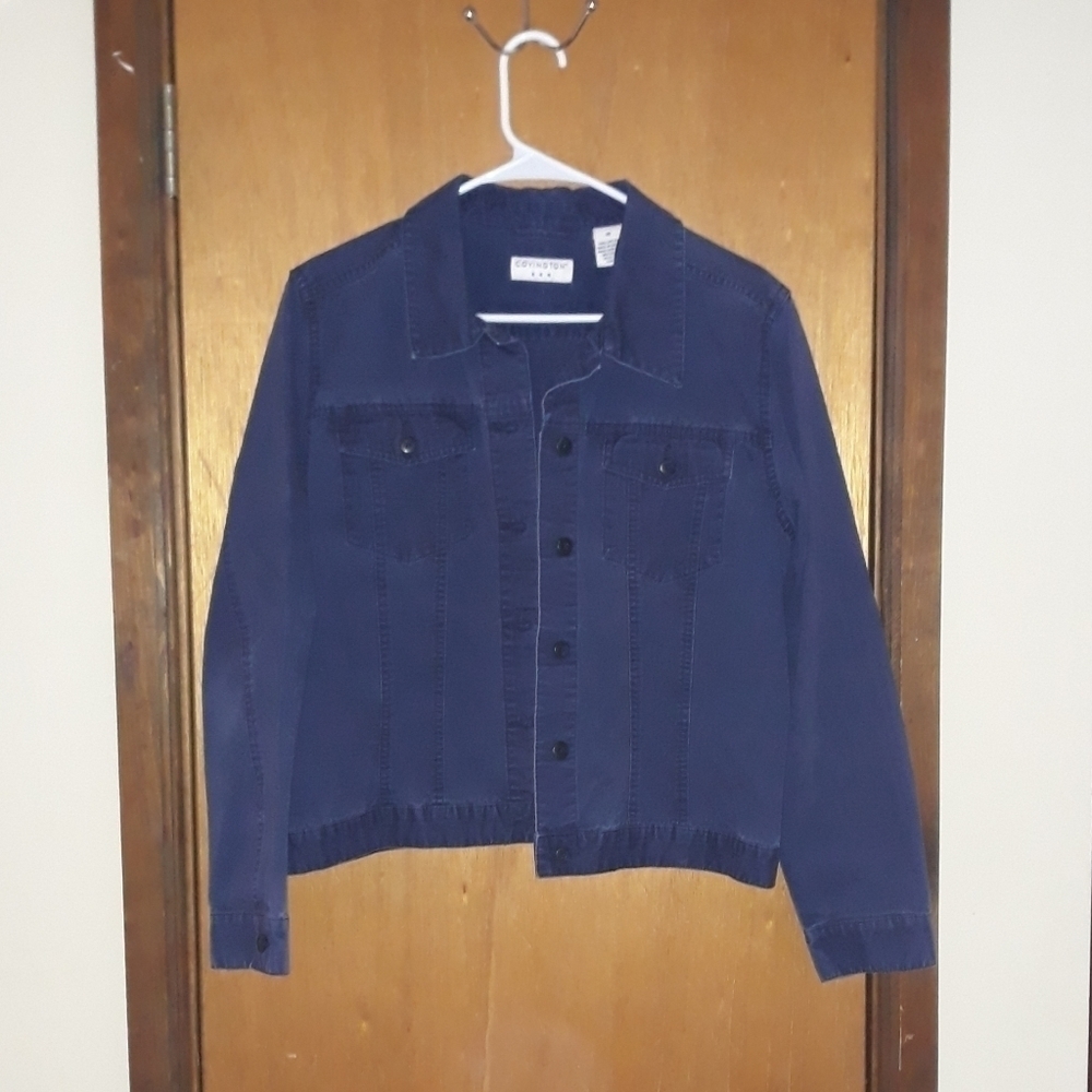 Covington size 16 button up jacket 100% cotton
